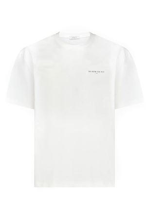 White cotton T-shirt IH NOM UH NIT | NUS26225081